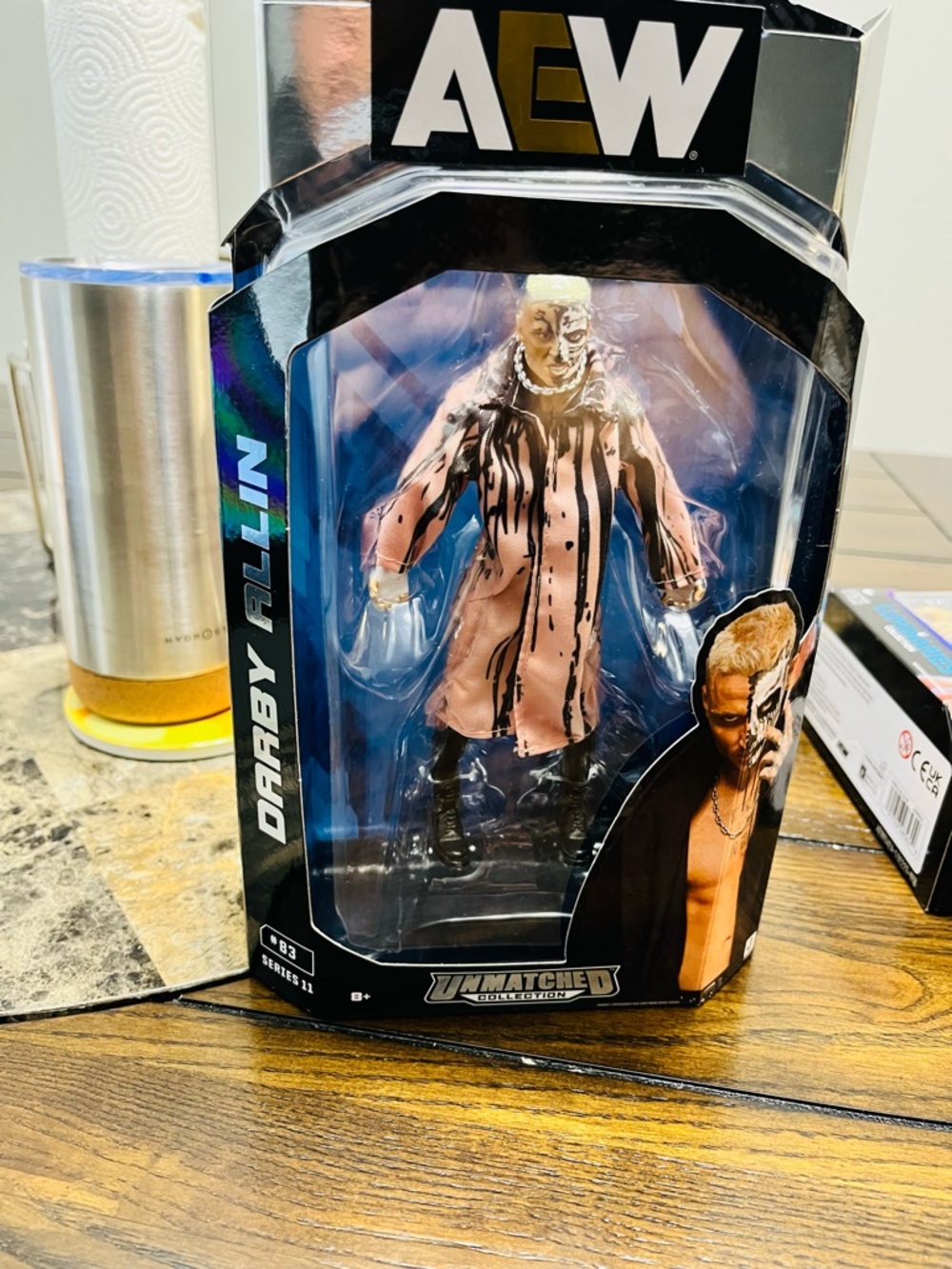 AEW Darby Allin Action Figure - Pink Coat